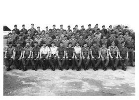 Group photo 16th Independent Lincoln Company Vogelsang Germany