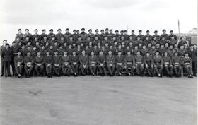 Group photo of 289 Parachute Regiment RHA, Otterburn, 1966