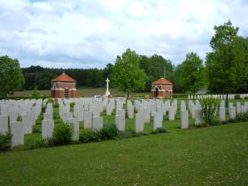 Hotton War Cemetery,  Luxembourg.
