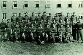 Members of 5th Scottish Parachute Battalion Husum Germany 1948