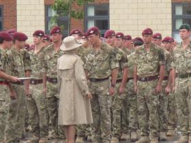 HRH The Duchess of Cornwall Presents Medals, Colchester, June 2011