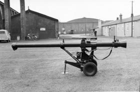 L6 Wombat Recoilless Rifle, taking part in AATDC trials, 1959.