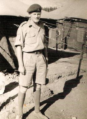 Lt Rufus Lyon-Wilson, Command Post Officer 96 Battery, Cyprus 1956