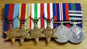 Medal Set of Sgt Peter Malone