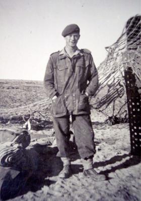 L/Cpl McClusky, 2 PARA HQ Platoon, Operation Rodeo c1952.