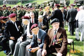 Veterans of Operation Biting, Bruneval, 1992.