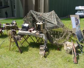 Photos of static display by RUR WWII Living History Group IWM Duxford 17 June 2012