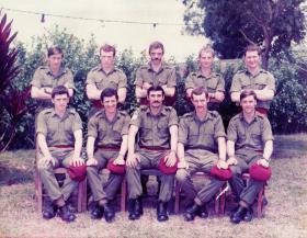 Members of Para Sqn RAC, Exercise Jabbywocky, Malaya, 1975.