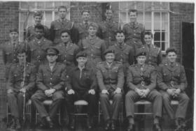 Officers on P Coy Aldershot Summer 1964
