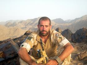 Sgt 'Bernie' Manning, Operation Herrick VIII, Afghanistan 2008.