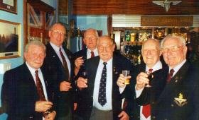 Veterans at the 2 PARA Sergeants' Mess Colchester 2005