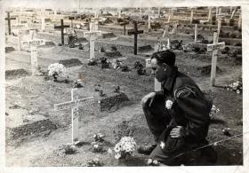 Ranville War Cemetery, 1945.