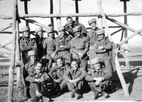 Parachute training at Rawalpindi Depot, India, February 1945.