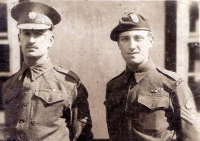 Sgt Charles Alcock, Coldstream Guards, and C/Sgt  J Alcock 2 SAS, date unknown.