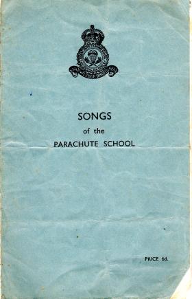 Songs of the Parachute School, Upper Heyford, c1947.