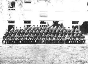 Group photo of Special Reconnaissance Squadron, Paderborn, c1964