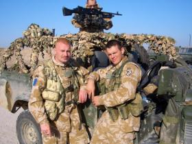 Members of Sniper Platoon, 2 PARA, Iraq, 2005.