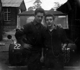 L/Cpl Vosper and pal, c1959.