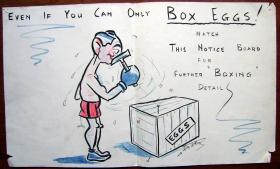 Boxing Poster, 1942.