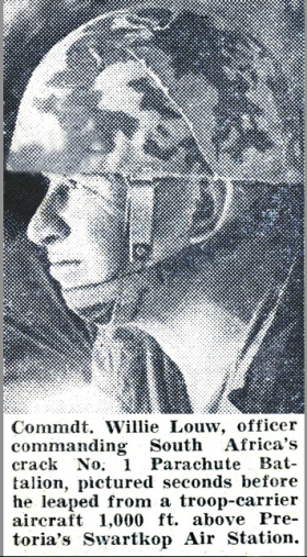 Cmdt. Willie Louw Sept 1964