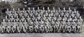 Warrant Officers, 16th Independent Parachute Brigade Group, 1955.
