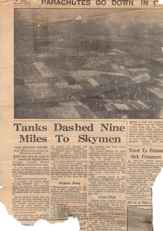 OS Daily Herald 26 March 1945