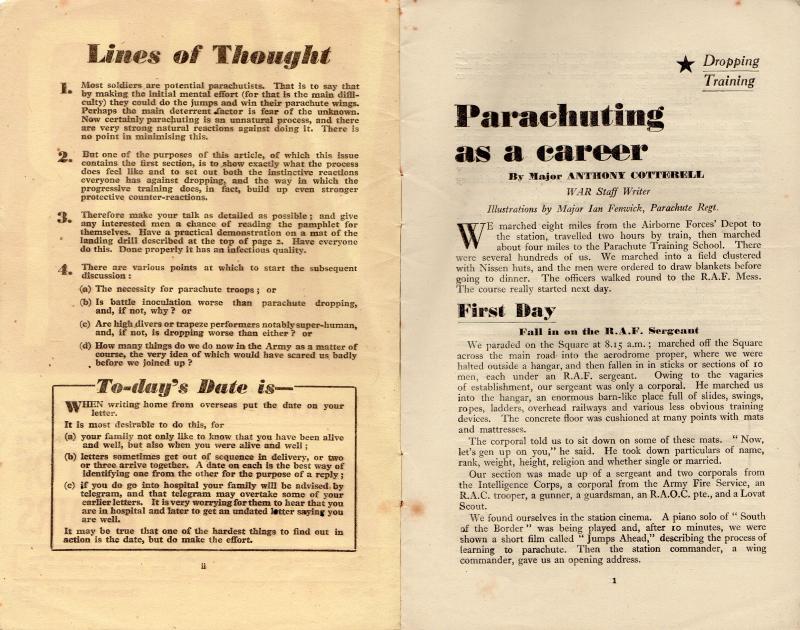 Parachuting as a Career page 1