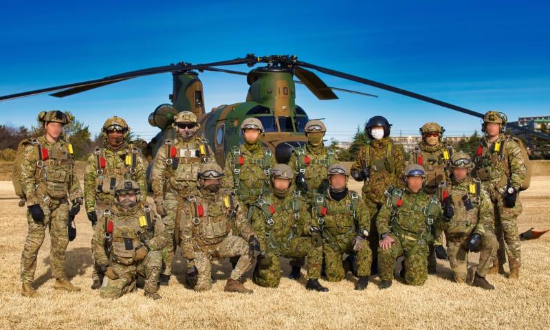 OS Pathfinders with their Japanese, US and Australian counterparts Ex New Year