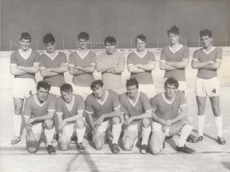 AA 3PARA football team Malta 1969