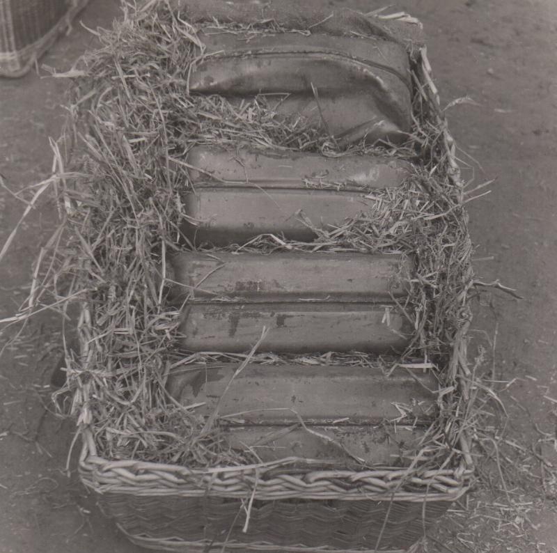 AA AATDC Wicker Pannier jerricans 28 June 1944 after drop