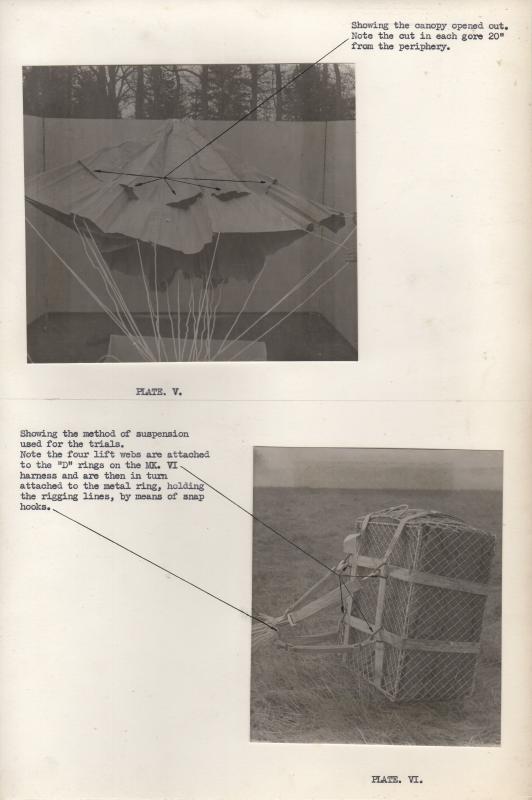 AA AATDC Wicker Pannier parachute tests 2