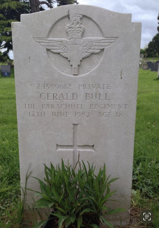 OS Gerald Bull Gravestone