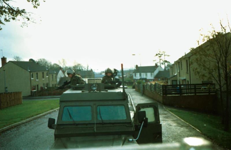 OS Quick Reaction Force in West Belfast