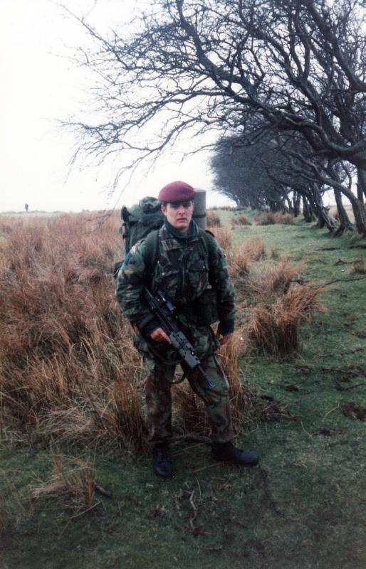 OS Stuart Griffiths 3 Para, in DPM