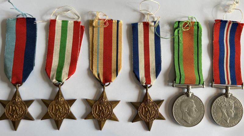 OS Alfred Bickley medal set