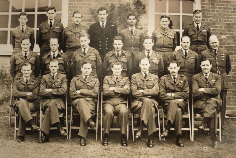 Sgt Wastell in Auster Flying Instructors Course (May 1953) 