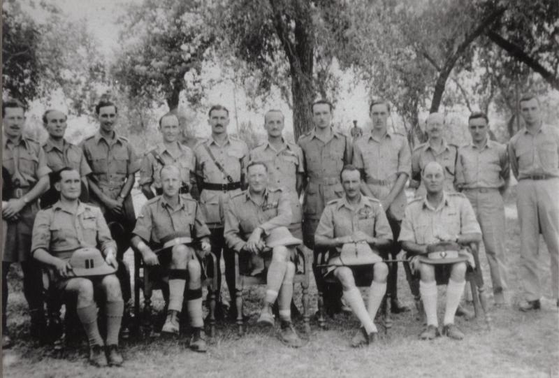 50th Indian Parachute Brigade commanders at Campbellpur in September 1943