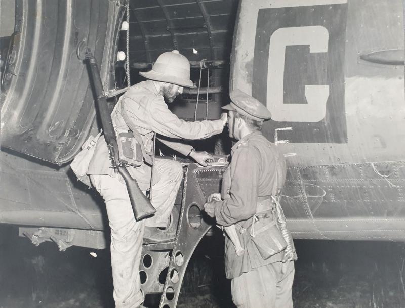 General Orde Wingate with Brigadier Mike Calvert