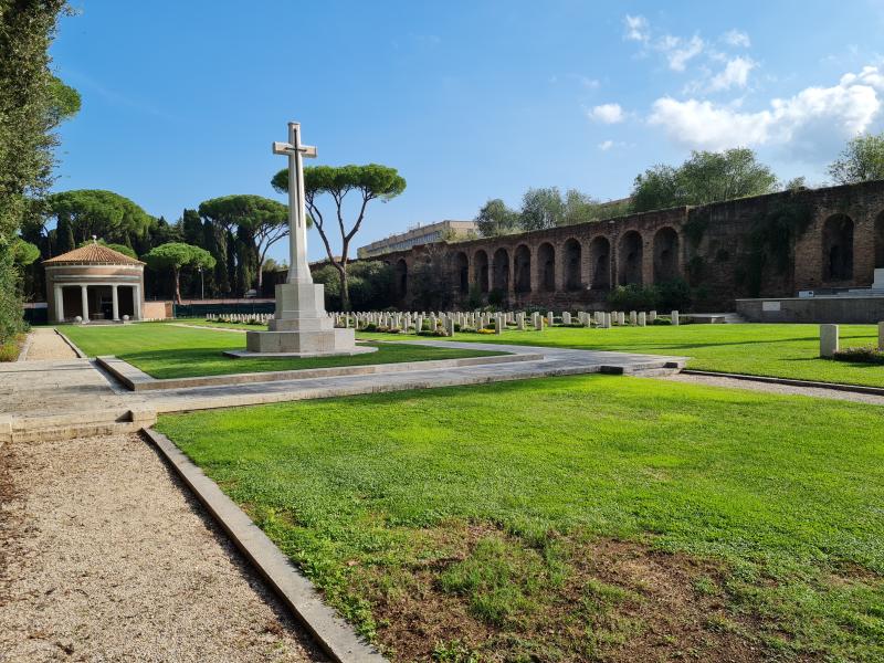 3 OS Views of The Rome War Cemetery 2024