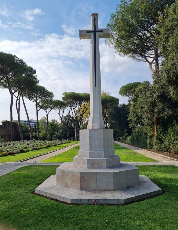 4 OS Views of The Rome War Cemetery 2024