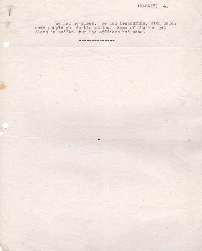 AA Personal account of Capt EM Mackay MC 1st Para Sqn RE page 4