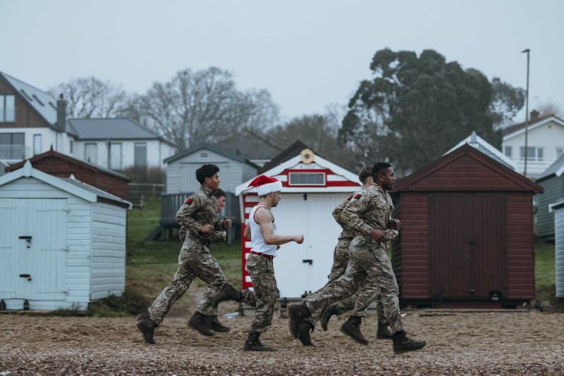 OS Airborne logisticians train on the beach 2024  2