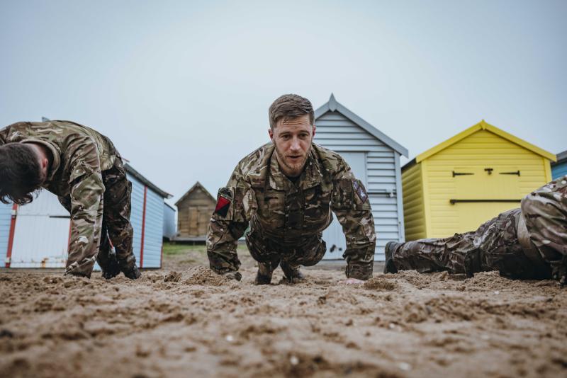 OS Airborne logisticians train on the beach 2024  5