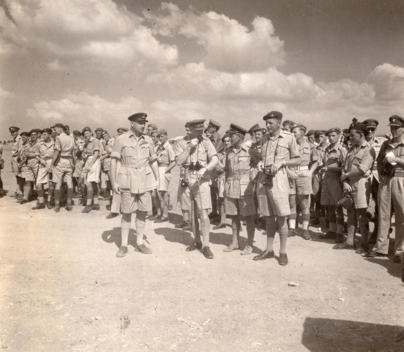 Lieutenant Colonel Allen Parry in Palestine 