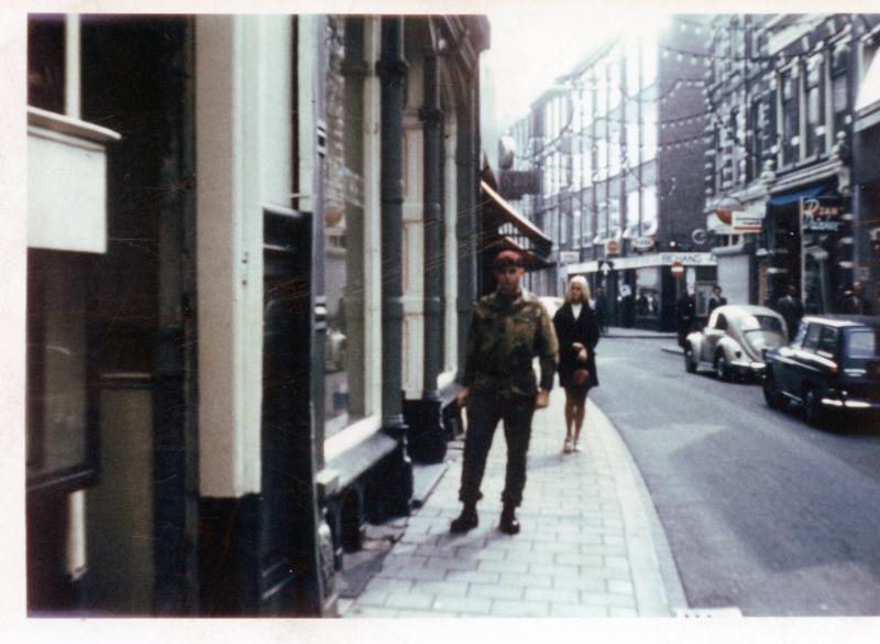 Posing in Arnhem - 25th Anniversary 1969