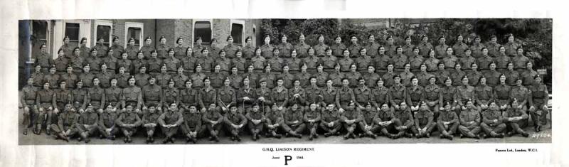 GHQ Liaison Regt. Regimental Photo June 1944