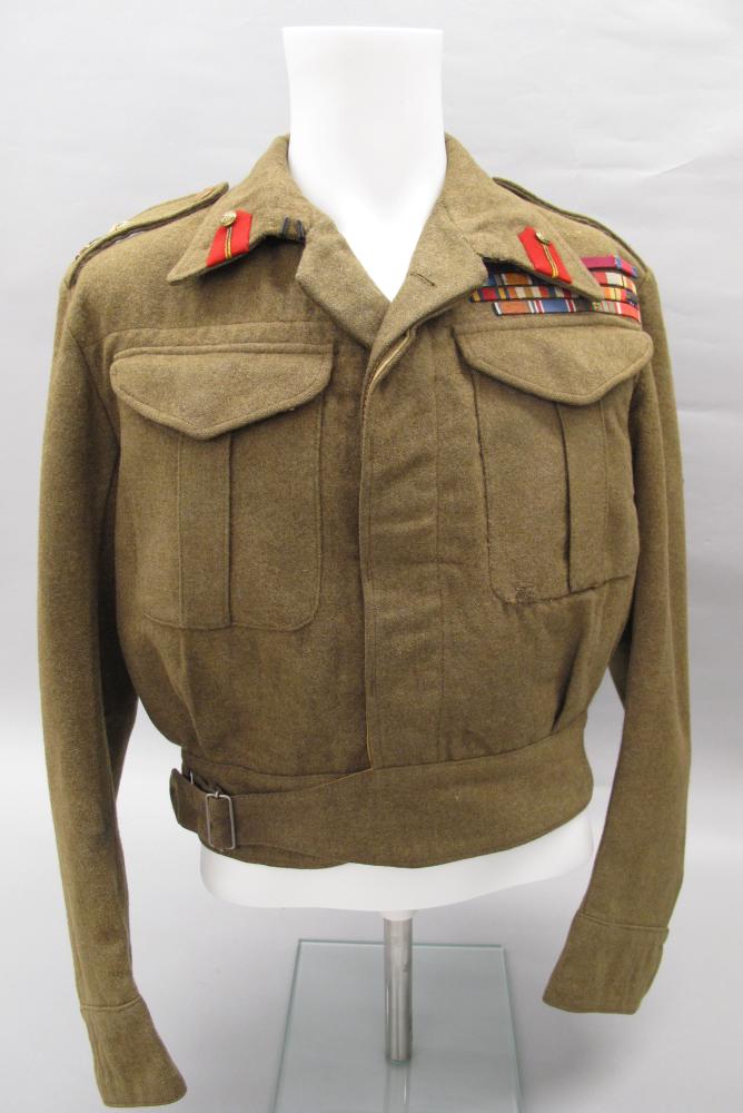 POST WW2 AUSTRALIAN ARMY UNIFORM BATTLE DRESS JACKET COLONEL 1952 KOREAN WAR  | JB Military Antiques