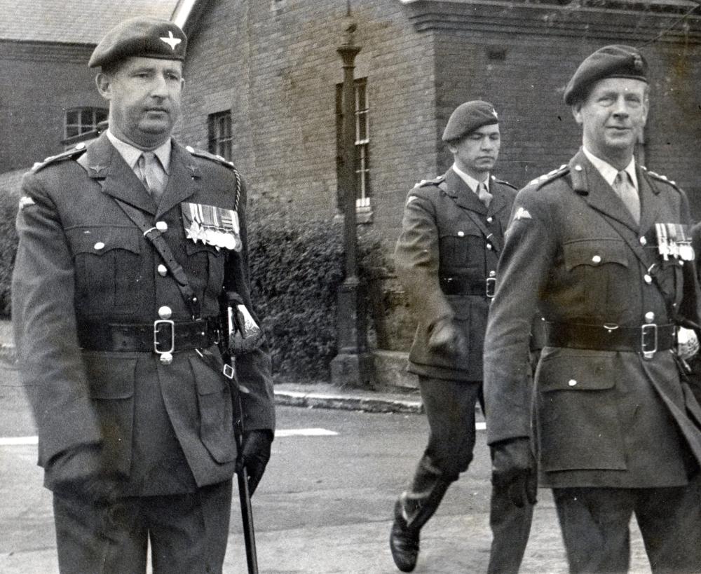 Parachute Regiment officers, c1960s. | ParaData